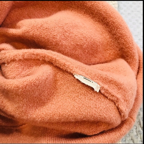 ⭐️🌟Madewell Front Wrap Pullover Sweater Womens Sz M Merino Wool Blend Pink - Picture 9 of 11